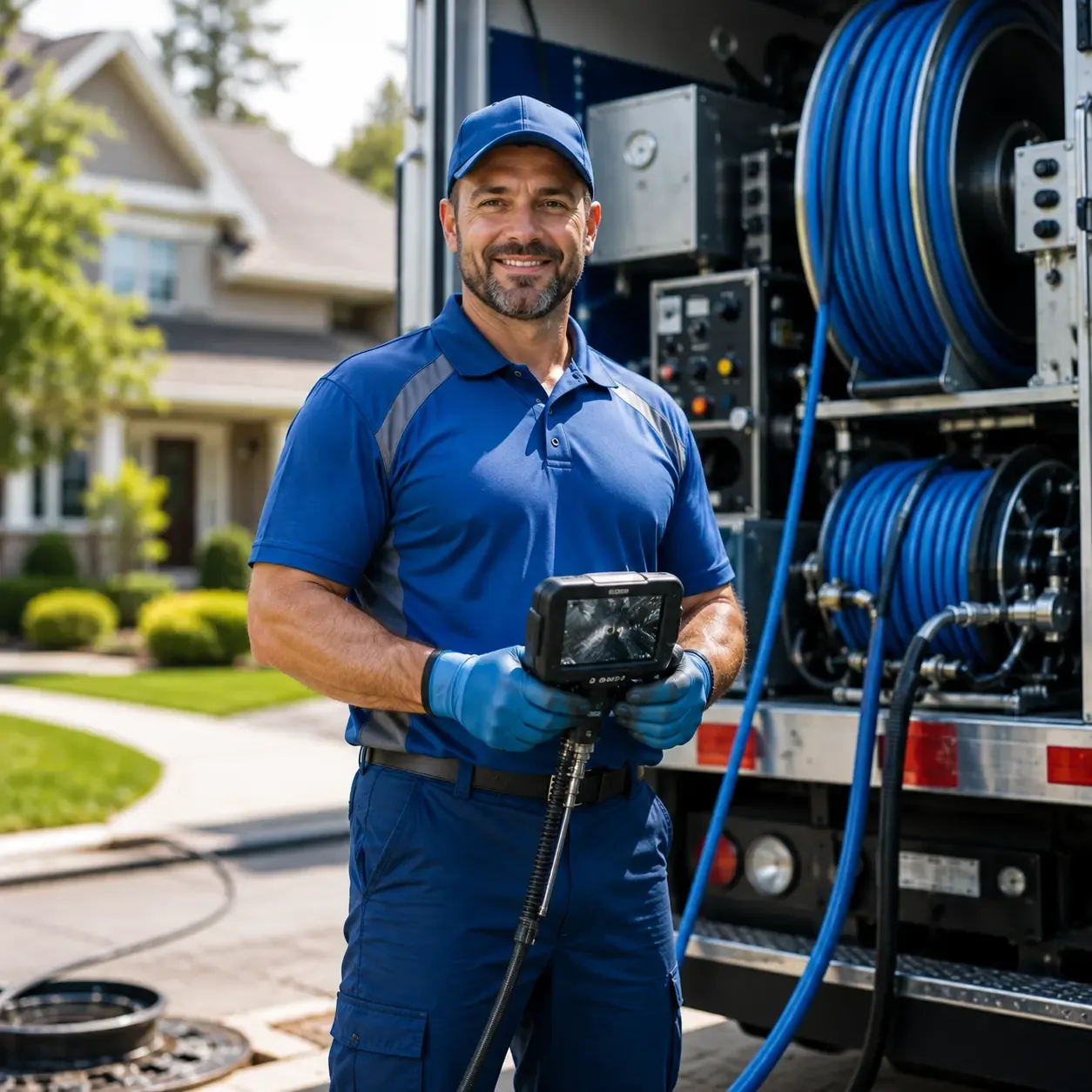 Local outdoor drain cleaning specialists in Greenfield, WI